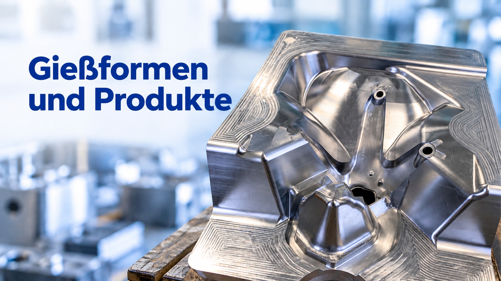 Gießformen und Produkte Präzision in Metall